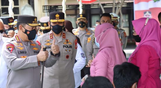Waspadai Varian Omicron, Kapolri Minta Vaksinasi Dipercepat dan Prokes Dipatuhi