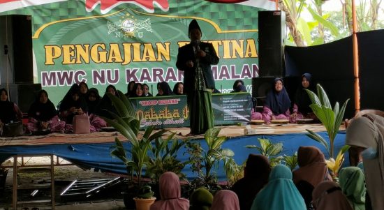Kodim Sragen - Pengajian Lapanan MWCNU Kec. Karangmalang