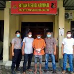 Pelaku Jambret Di Desa Gunung Tua Lumban Pasir, Diamankan Team Opsnal Sat Reskrim Polres Madina