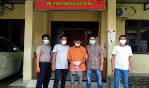 Pelaku Jambret Di Desa Gunung Tua Lumban Pasir, Diamankan Team Opsnal Sat Reskrim Polres Madina