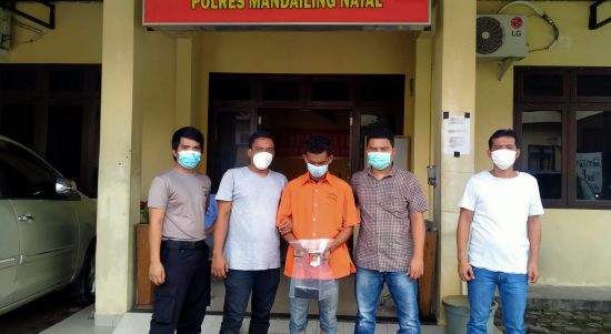 Pelaku Jambret Di Desa Gunung Tua Lumban Pasir, Diamankan Team Opsnal Sat Reskrim Polres Madina