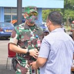 Danlanud Soewondo Sambut Kedatangan Riswan Sitorus