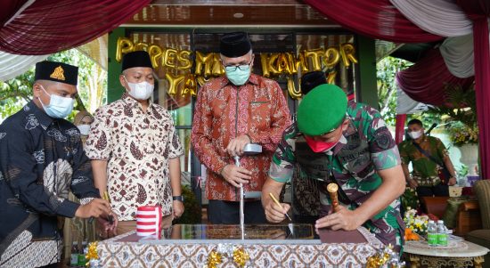 Danrem 061/Sk Bersama Gubernur Aceh Resmikan Yayasan Rumah Qur"an Umar Bin Khattab di Kemang Bogor