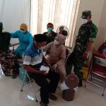 Kodim Sukoharjo kembali Gelar serbuan Vaksinasi Dosis ke 2 untuk Warga Weru