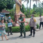 Babinsa Walen Bersama Tiga Pilar Ingatkan Warga Tetap Jalankan Prokes
