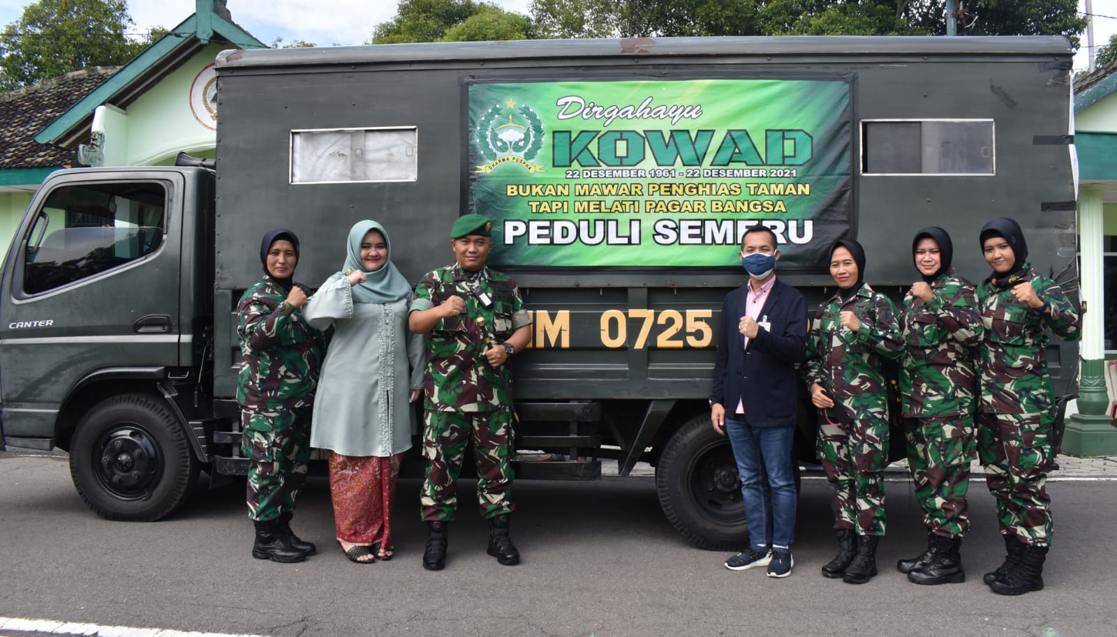 Kodim Sragen kirim Bantuan untuk Korban Semeru