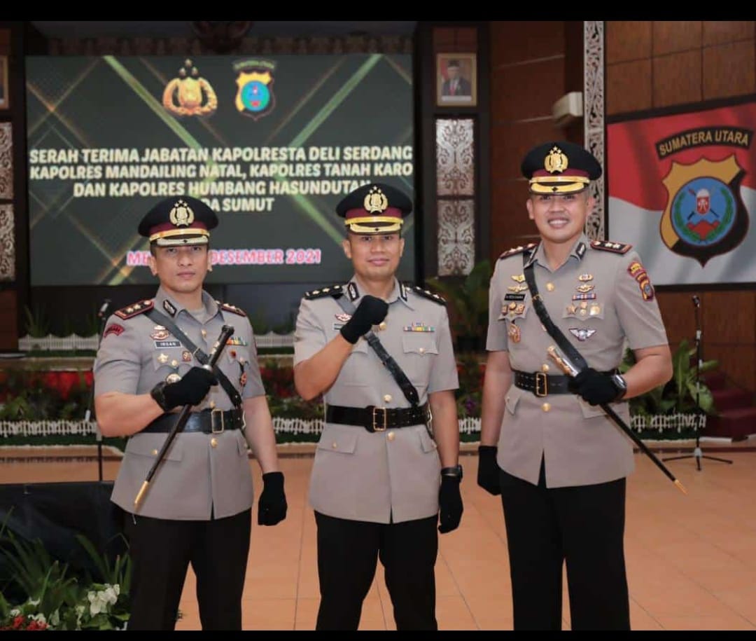 Rotasi Jabatan Dijajaran Polda Sumut "AKBP H. Muhammad Reza Chairul Akbar Sidiq, S.I.K, S.H, M.H Resmi Menjabat Kapolres Madina"