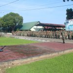 Danyonzipur 1/DD Pimpin Acara Tradisi Korps Penyambutan Warga Baru Dan Pembukaan Latorlan Tamtama Di Mako Yonzipur 1/DD