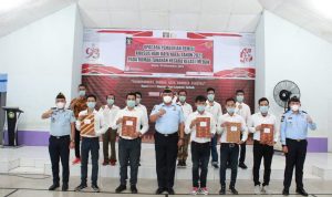 277 orang Warga Binaan Rutan 1 Medan Kanwil Kemenkumham Sumut Dapat remisi, 4 Diantaranya Langsung Bebas