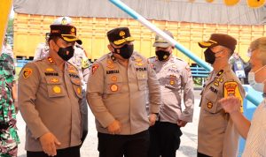 Kapolres Batubara Sambut Ketua Tim Supervisi Karo Jianstra Sopa Polri