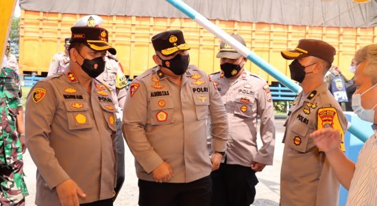 Kapolres Batubara Sambut Ketua Tim Supervisi Karo Jianstra Sopa Polri