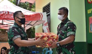 Acara Pamit Danramil Gemolong diselimuti Rasa Haru