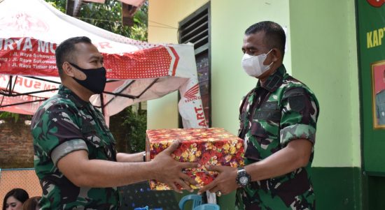 Acara Pamit Danramil Gemolong diselimuti Rasa Haru