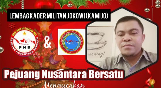 Hari Natal, Ketua DPW Kamijo Kalbar Yang Juga Aktivis Muda Jono Serukan Saatnya Indonesia Bangkit Paska Pandemi
