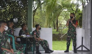 Kunjungan Tim Dispsiad Dalam Rangka Pelaksanaan Kegiatan Dalwas dan Monitoring Psikologi Prajurit Satgas Yonarhanud 11/WBY