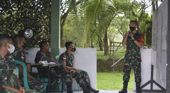 Kunjungan Tim Dispsiad Dalam Rangka Pelaksanaan Kegiatan Dalwas dan Monitoring Psikologi Prajurit Satgas Yonarhanud 11/WBY