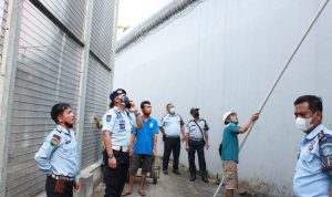 Jelang Pergantian Tahun, Kasat Pengamanan Rutan I Medan Kanwil Kemenkumham Sumut Ajak Jajaran Cek Ricek Sarana Dan Prasarana