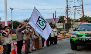 Kapolres Batu Bara AKBP Ikhwan Lubis,S.H, M.H Melalui KSJ Berangkatkan Bantuan Banjir Bandang di Palas