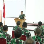 Awali Pelaksanaan Tugas di Tahun Baru, Danrem 071/Wijayakusuma Berikan Jam Komandan