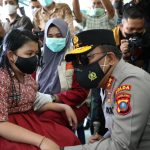 Kapolda Sumut Pantau Vaksin Merdeka Anak Usia 6-11 Tahun di Kab. Serdang Bedagai (V24/AL)