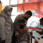 Brigjen Pol Ery Nursatari Tinjau Pelaksanaan Vaksinasi Anak di Panongan (V24/AL)