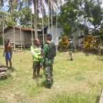 Ciptakan Rasa Damai Dan Nyaman, Satgas Pamtas Yonif 126/KC Pererat Hubungan Persaudaraan Dengan Warga Binaan (V24/AL)