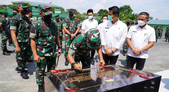 Pangdam I/BB Resmikan Aula Pantai Timur Korem 022/PT (V24/AL)