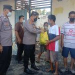 Kapolres Batubara Bersama KSJ Serahkan Bantuan Kepada Korban Kebakaran (V24/AL)