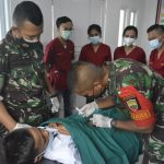 Kegiatan Bakti Sosial Pengobatan Massal di Kantor Negeri Hitulama (V24/AL)