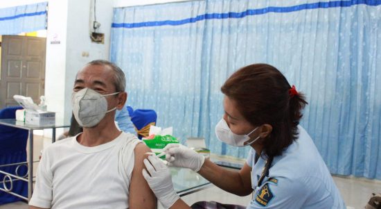 Warga Binaan Rutan 1 Medan Kanwil Kemenkumham Sumut Kembali Terima Dosis Vaksin Tahap II (V24/AL)