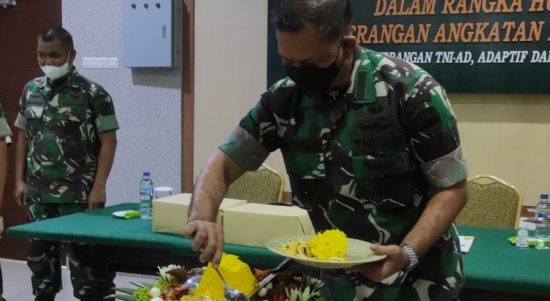 Kodam I/BB Syukuran HUT Penerangan TNI AD Ke 71 (V24/AL)