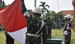 Kodim Sragen Gelar Upacara Bendera Kali Pertama Pasca Pandemi (V24/AL)