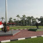 Tetap Prokes, Korem 071/Wijayakusuma Gelar Upacara Bulanan Awal Tahun 2022 (V24/AL)
