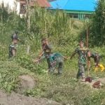 Kini Pesantren Al-Istiqomah Memiliki Kebun Sayur Berkat Kerjasama Satgas Kodim Yalimo Yonif RK 751/VJS (V24/AL)