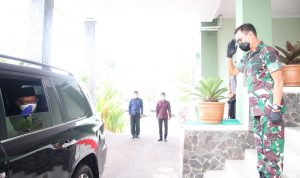 Tingkatkan Kerjasama, Pangdam XII/Tpr Terima Kunjungan Balasan Gubernur Kalbar (V24/AL)