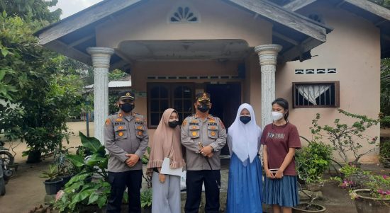 Tomas Sigit Sumantri Ucapkan Terima Kasih Kepada Kapolres Batubara Yang Perduli Nasib Pendidikan Anak Yatim/Piatu Desa Mangkai Lama (V24/AL)