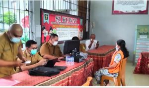 Rutan Perempuan Medan Kanwil Kemenkumham Sumut bersama Dukcapil Laksanakan Pendataan NIK Warga Binaan (V24/AL)