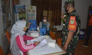 Brigjen TNI Achmad Fauzi Apresiasi Vaksinasi Kolaborasi Muspika Kec. Megamendung dan PT. Eiger Andventure Land di Kab Bogor (V24/AL)