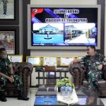 Pangdam XII/Tpr Terima Kunjungan Silaturahmi Irpuskesad (V24/AL)
