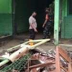 Babinsa Dan Bhabinkamtibmas Kemusu Siaga, SMA N I Kemusu Terendam Banjir (V24/AL)