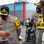 Cegah Lonjakan Kasus Positif Covid-19, Kodim 0808/Blitar Gencarkan Himbauan Tentang Prokes, Rabu (09/02/2022), (V24/AL)