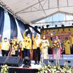 DPD I Partai Golkar Sumut Bangga dengan Perayaan Natal dan Tahun Baru di Balige (V24/AL)