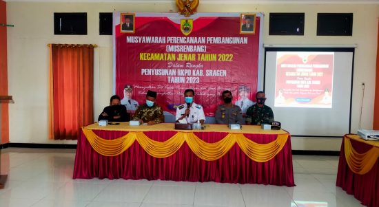 Danramil Jenar Hadiri Musrenbang Tingkat Kecamatan (V24/AL)