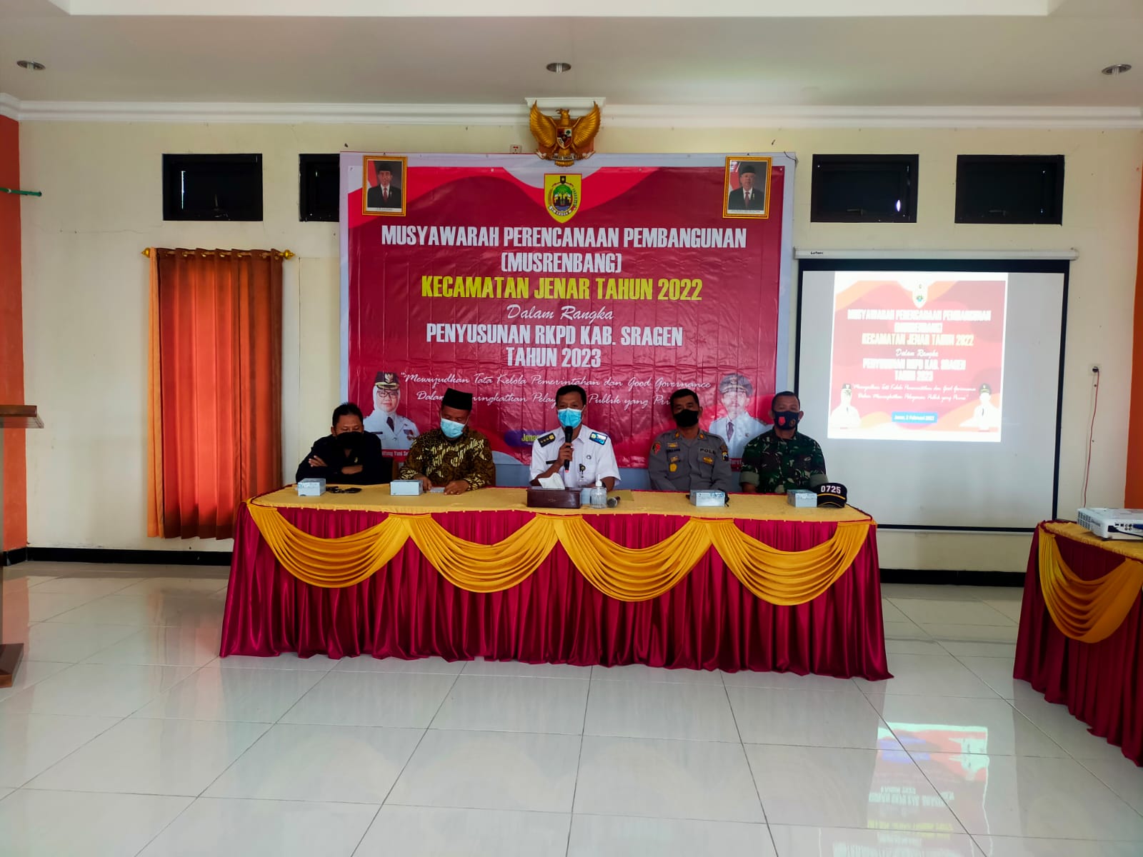 Danramil Jenar Hadiri Musrenbang Tingkat Kecamatan (V24/AL)