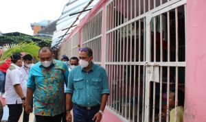 Kunjungi Rutan 1 Medan Kanwil Kemenkumhan Sumut, Wakil Menteri Hukum & HAM Apresiasi Ketertiban di Dalam Rutan, Jumat (04/02/22), (V24/AL)