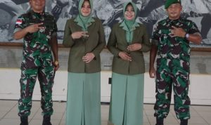 Jabat Ses Dispenad Kolonel Hamim Tohari Serahkan Tugas Dan Jabatan Kepada Danrem 174 Merauke, Kamis (03/02/22), (V24/AL)