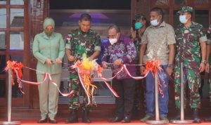 Korem 174 Merauke Kerjasama Dengan Univerisitas Musamus Merauke Membuat Mesin Penjernih Air Paling Murah, Kamis (03/02/22), (V24/AL)