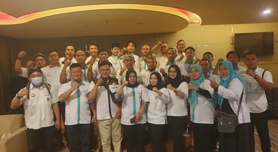 Komjen Pol Agus Andrianto Lantik DPP Pujakesuma, GM Pujakesuma Deklarasi Bentuk Se Sumatera, Sabtu (05/02/2022), (V24/AL)