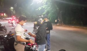Beri Rasa Aman dan Nyaman di Malam Hari, Reskrim Polsek Medan Baru Patroli Hunting 3C, Minggu (06/02/2022), (V24/AL)