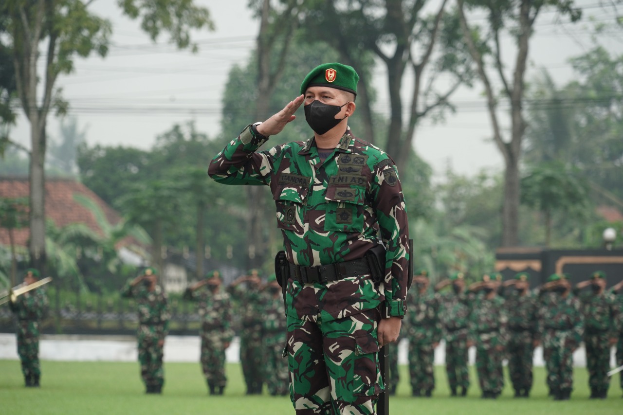 Danrem 071 : Laksanakan tugas dengan baik sesuai fungsi tugas masing-masing , Minggu (07/02/2022), (V24/AL)